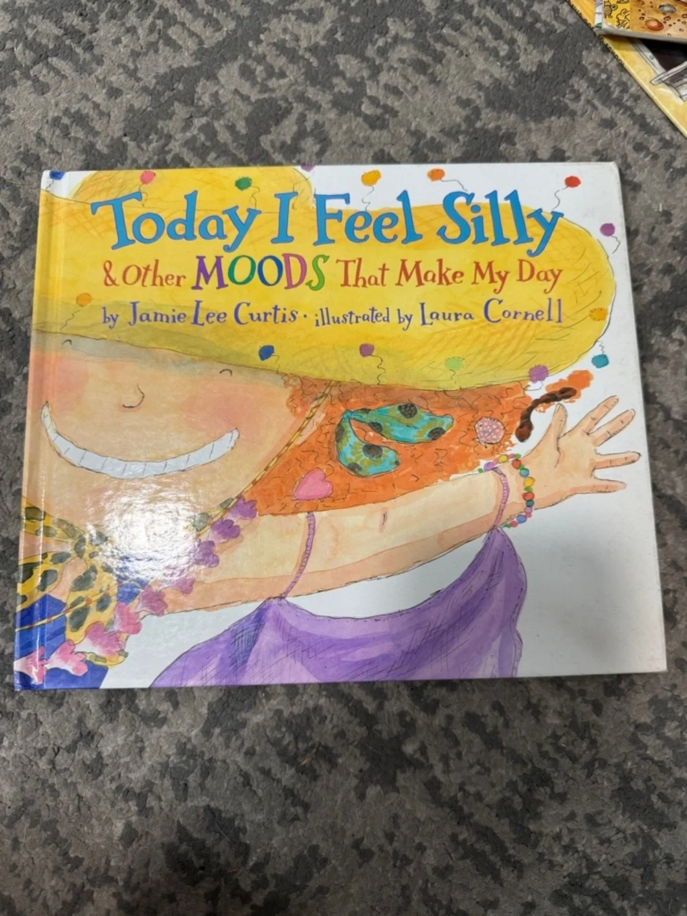 Scholastic Today I Feel Silly Yellow Purple Picture Book